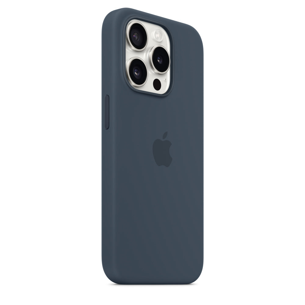 iPhone 15 Pro  Silicon Case with Magsafe - Navy Blue