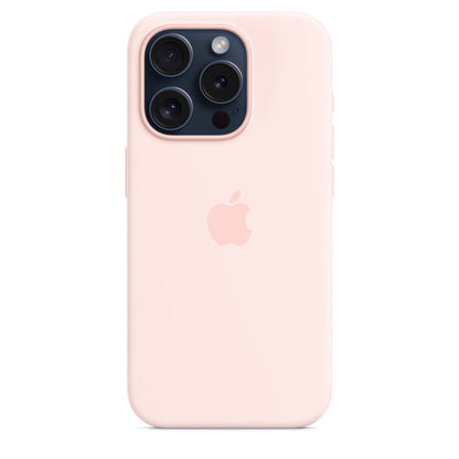 iPhone 15 Pro  Silicon Case with Magsafe - Pink