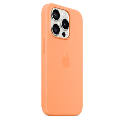 iPhone 15 Pro  Silicon Case with Magsafe - Orange