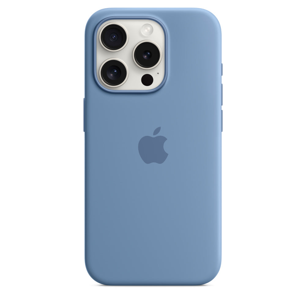 iPhone 15 Pro Max Silicon Case with Magsafe - Blue