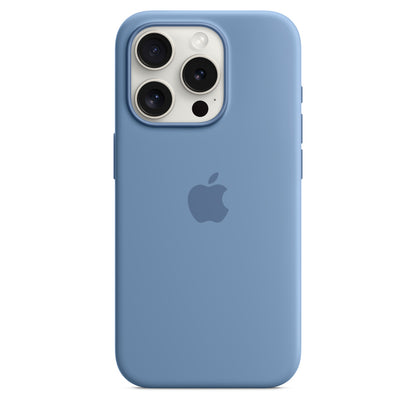 iPhone 15 Pro Max Silicon Case with Magsafe - Blue