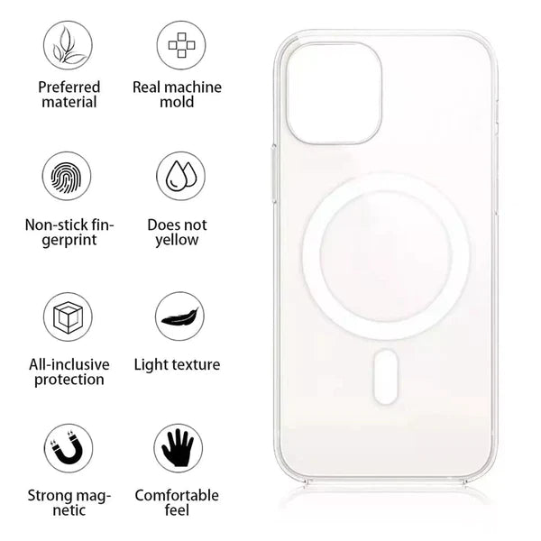 iPhone 14 Pro Max Clear Transparent Case with Magsafe