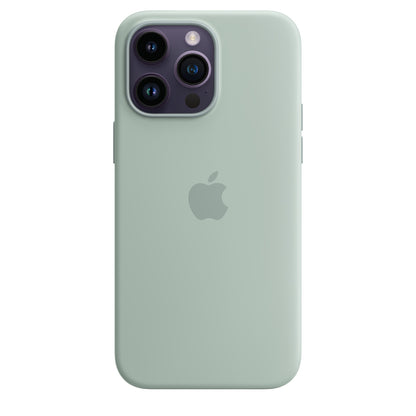 iPhone 14 Pro Max Silicon Case with Magsafe Animation-Mint