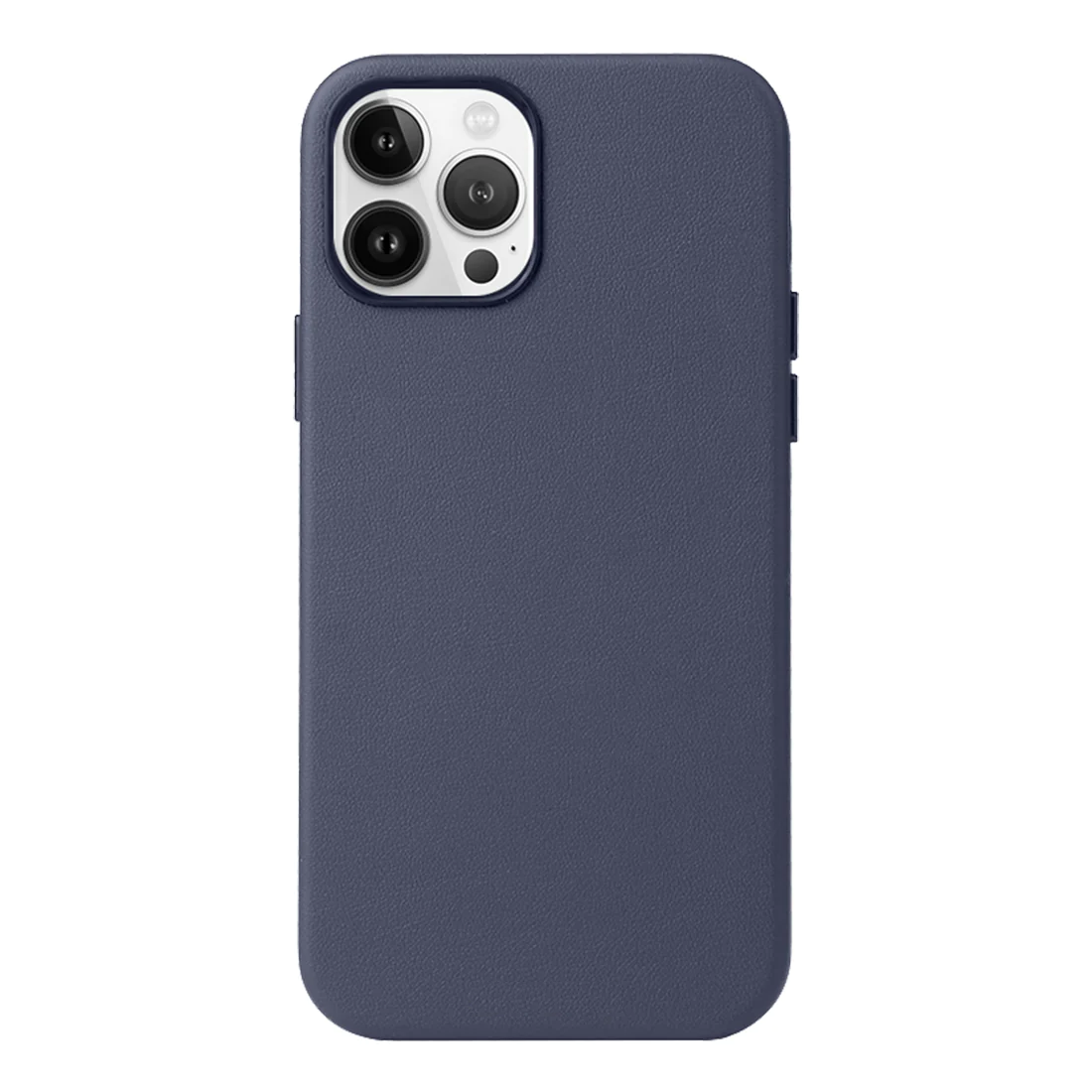 K-Doo iPhone 13 Pro Leather Back Cover Case - Blue