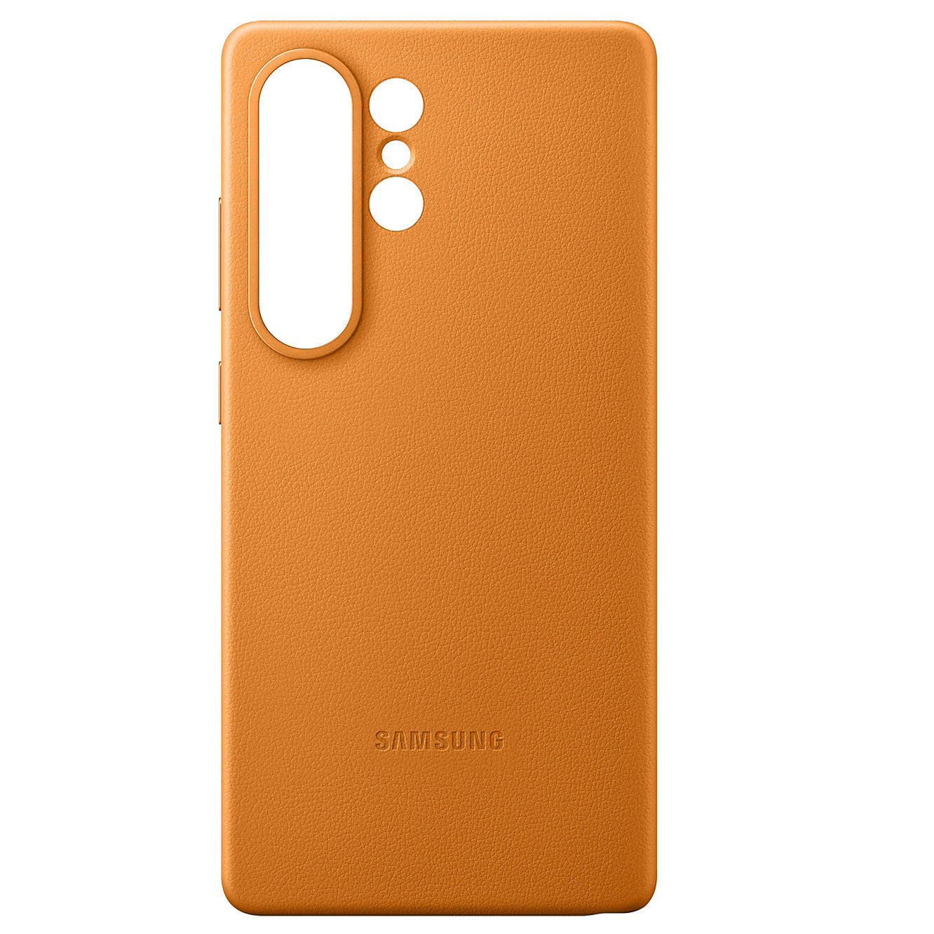 Samsung Galaxy S25 Ultra Kindsuit Leather Back Cover Case - Tan