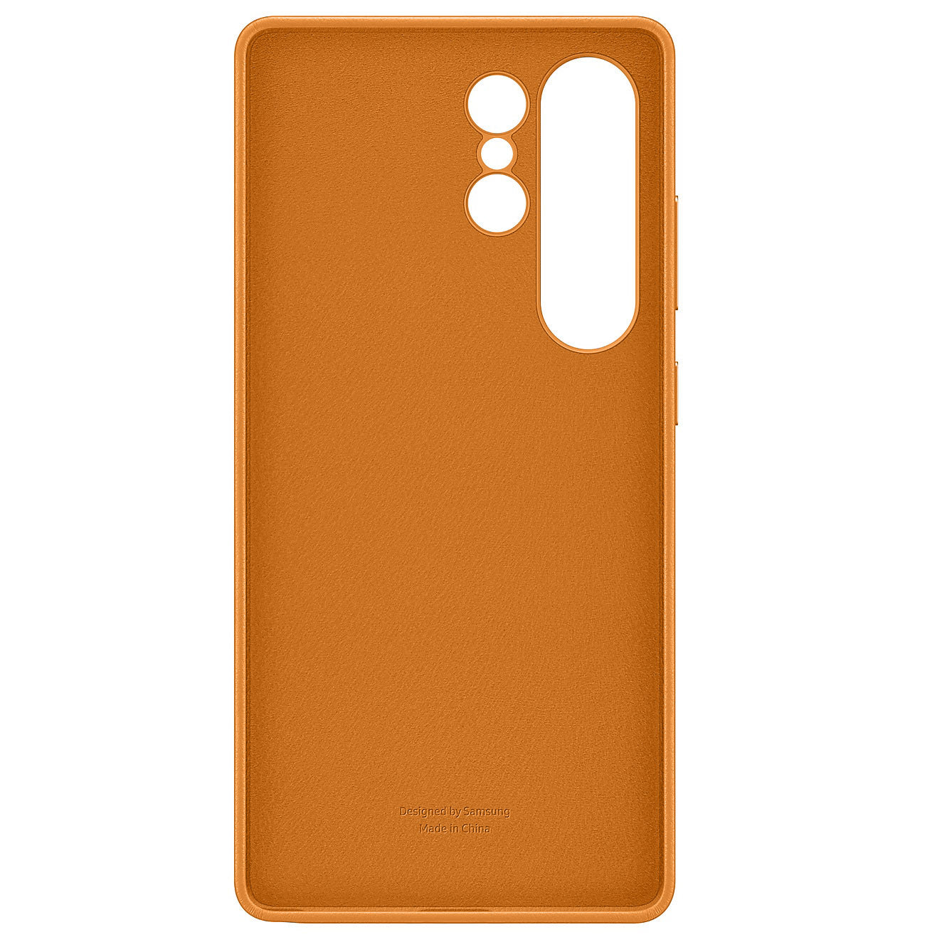 Samsung Galaxy S25 Ultra Kindsuit Leather Back Cover Case - Tan