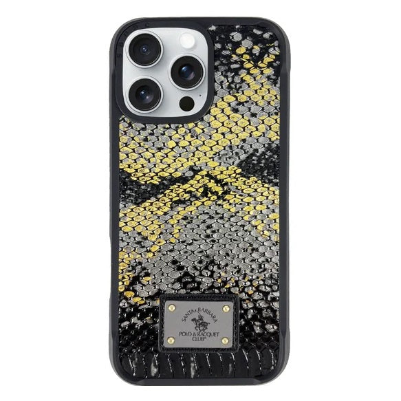 iPhone 16 Pro Max Santa Barbara Polo Sagar Series Original Case - Black