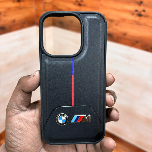 iPhone 14 Pro BMW M Performance Logo Single Line Case