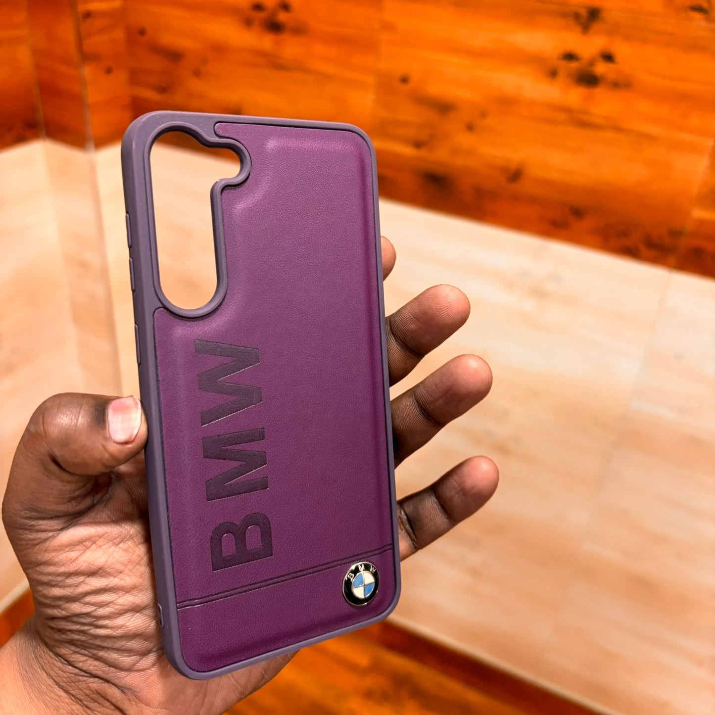 Samsung Galaxy S23 Plus BMW M Sports Logo Case - Purple