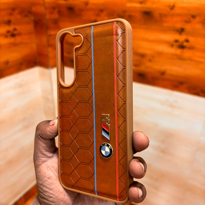 Samsung Galaxy S23 Plus BMW M Sports Logo Case - Brown