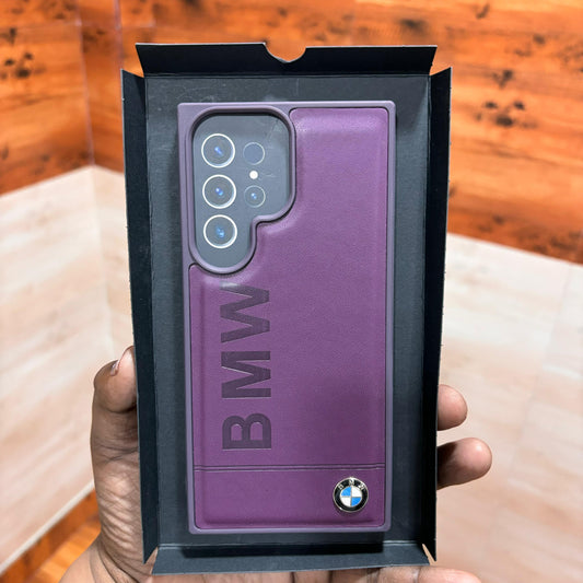 Samsung Galaxy S23 Ultra BMW M Sports Logo Case -Purple