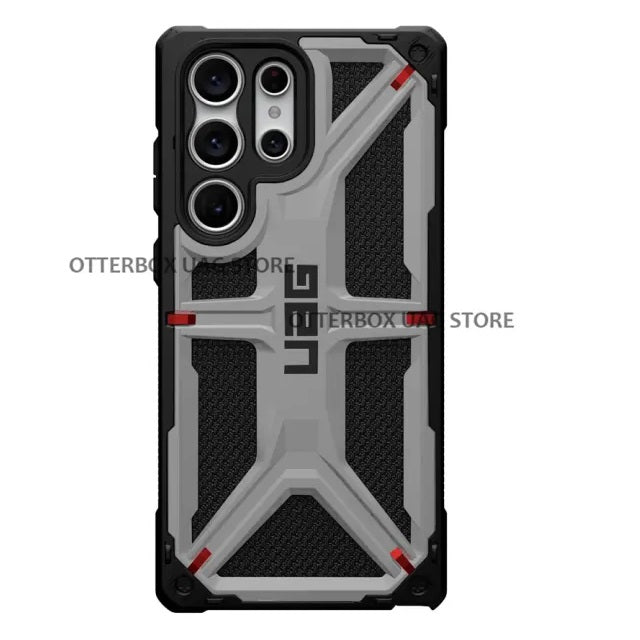 Samsung Galaxy S23 Ultra UAG Monarch Rugged Armor Kevlar Protective Case - Gray