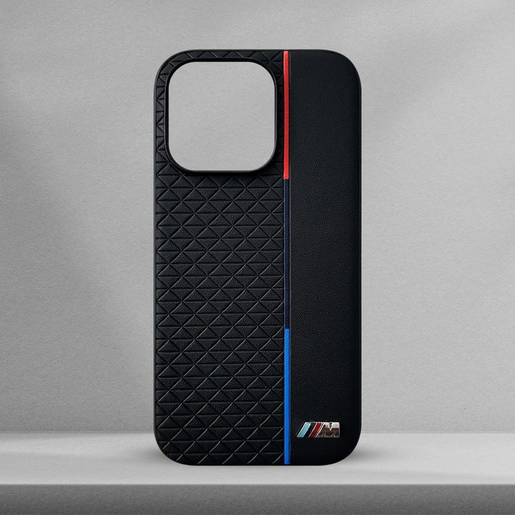 iPhone 14 BMW M Performance Sports Car Logo Dual Shade Design Case