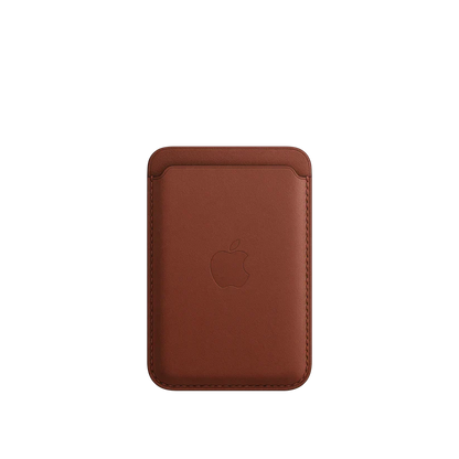 iPhone 13 Leather Wallet Magsafe With Logo