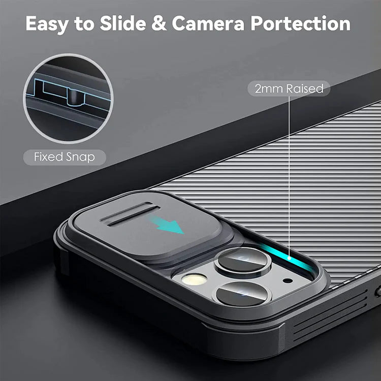 Nillkin iPhone 14 Cam-shield Pro Case with Camera Protection Case