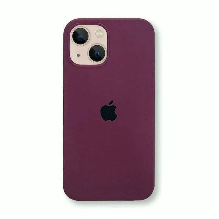 iPhone 14 Silicon Case with Inner Fabric Case