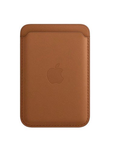 iPhone 15 Pro  Faux Leather Wallet Magsafe With Logo