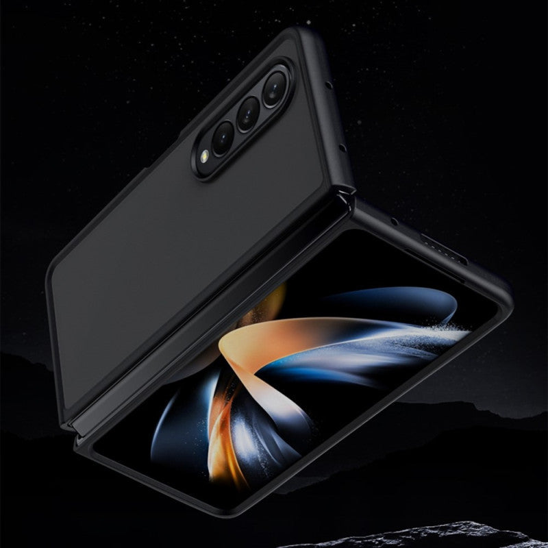 Samsung Galaxy Z Fold4 Sleek Matte Series Armor Case - Black