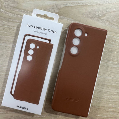 Samsung Galaxy Z Fold 5 Eco Leather Case - Brown