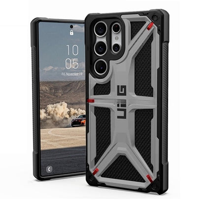 Samsung Galaxy S23 Ultra UAG Monarch Rugged Armor Kevlar Protective Case - Gray