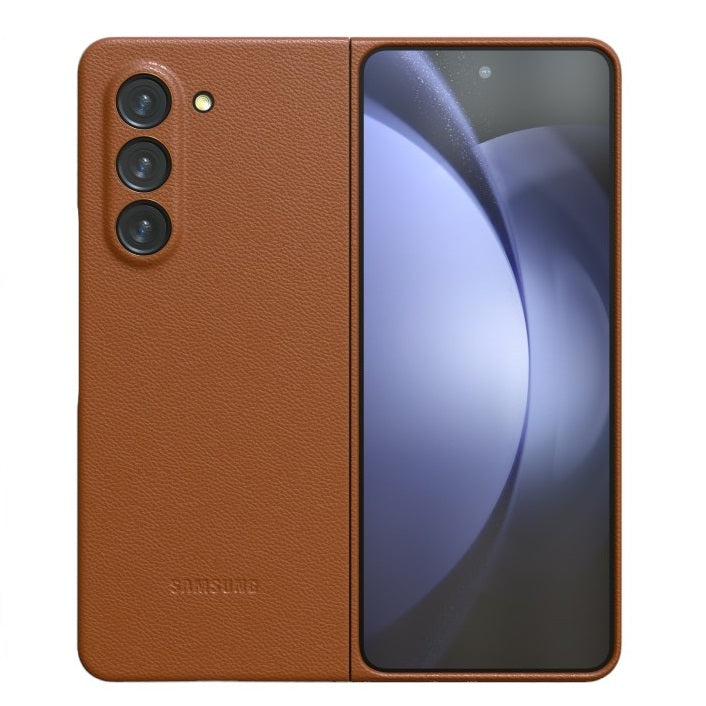 Samsung Galaxy Z Fold 5 Eco Leather Case - Brown