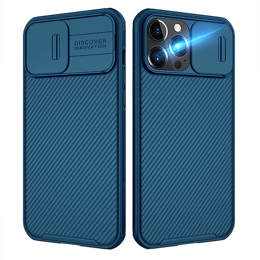 iPhone 13 Pro Max Cam Shield Pro Case - Blue