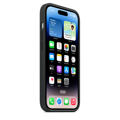 iPhone 13 Pro Max Liquid Silicon Case - Black