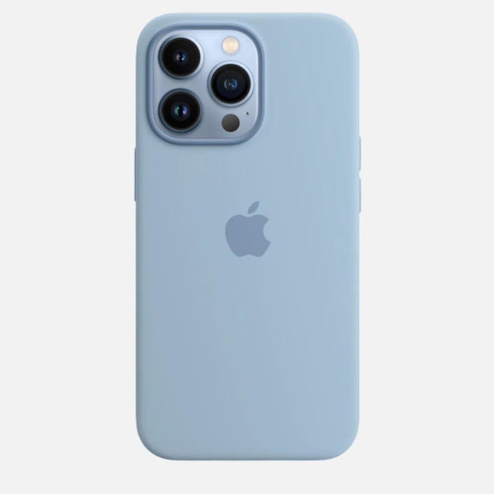 iPhone 13 Pro Max Liquid Silicon Case - Sierra Blue